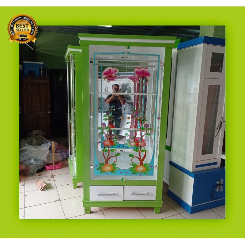 lemari baju gamis 2 pintu