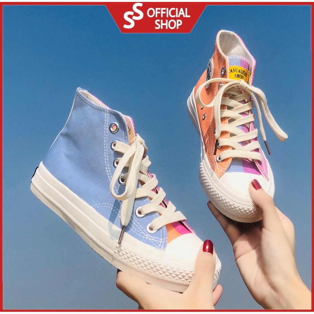 [Original Ber-Hologram] SNEAKYSHOES XAVEERA SEPATU WANITA SNEAKERS KANVAS UV COLOR CHANGE D635