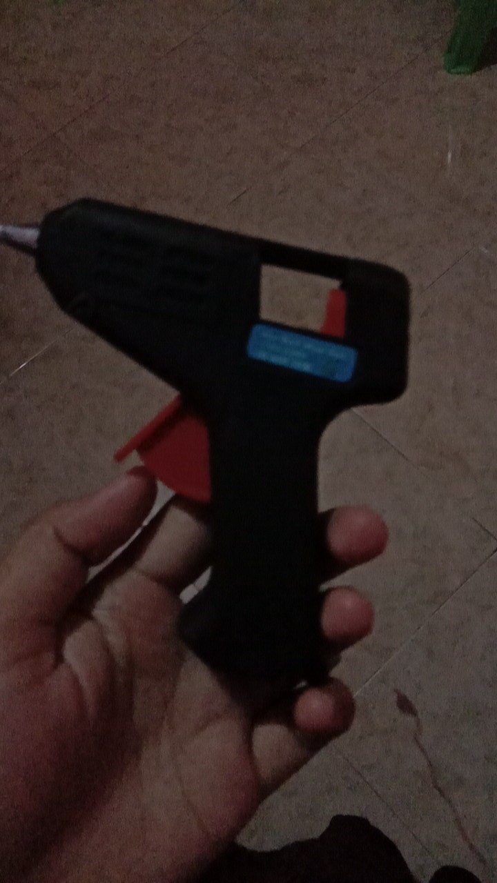Glue Gun 20 Watt Alat Lem Tembak Serbaguna New Ada Tombol On /off