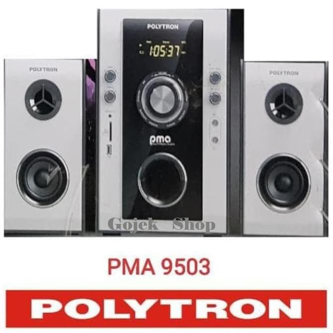 Speaker Aktif Polytron PMA 9503 Bluetooth + Radio+ Remot + Karaoke