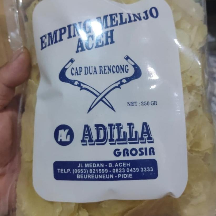 

66 Emping Aceh Kualitas Super Emping Grade A Super Tipis Melinjo Aceh - 250gr m55➻