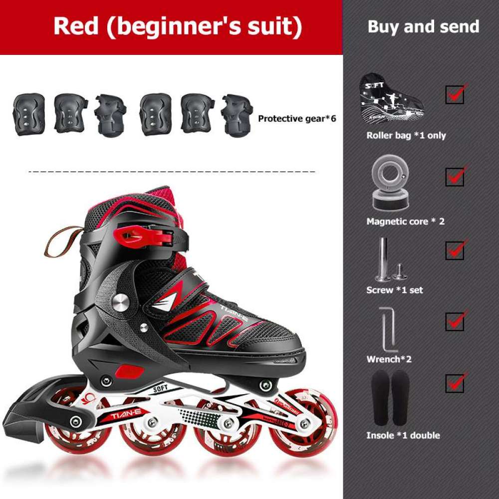 Sepatu roda, sepatu roda dewasa sepatu roda inline, sepatu roda pria dan wanita pemula, anak-anak se