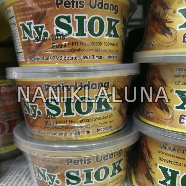 Petis udang ny. Siok