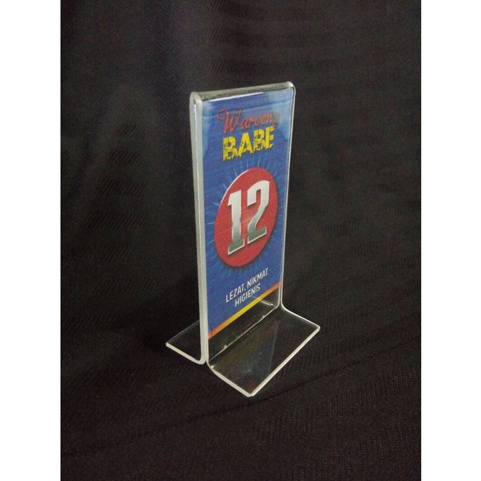 

Terlaris display Nomer meja Akrilik/acrylic