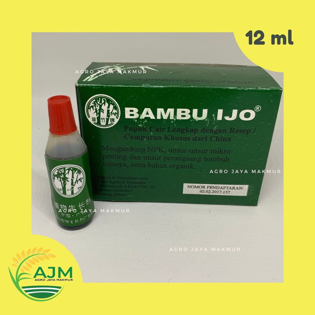 Bambu Ijo 12ml Pupuk Organik Cair
