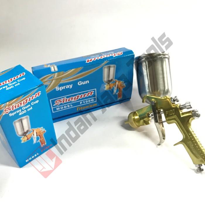 SHOGUN SPRAY GUN SAGOLA F100 TABUNG ATAS - SPRAYGUN F100G