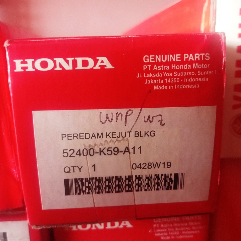 Shock Breaker Vario 150, 125 K59 Original