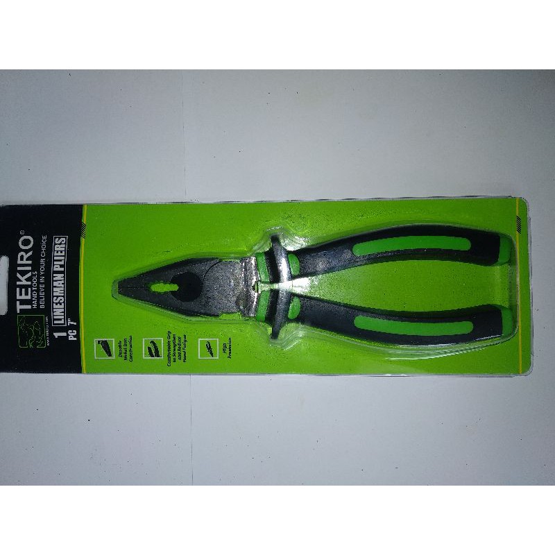 Tekiro Tang Kombinasi 7 inch / Tekiro Linesman Pliers 7&quot;