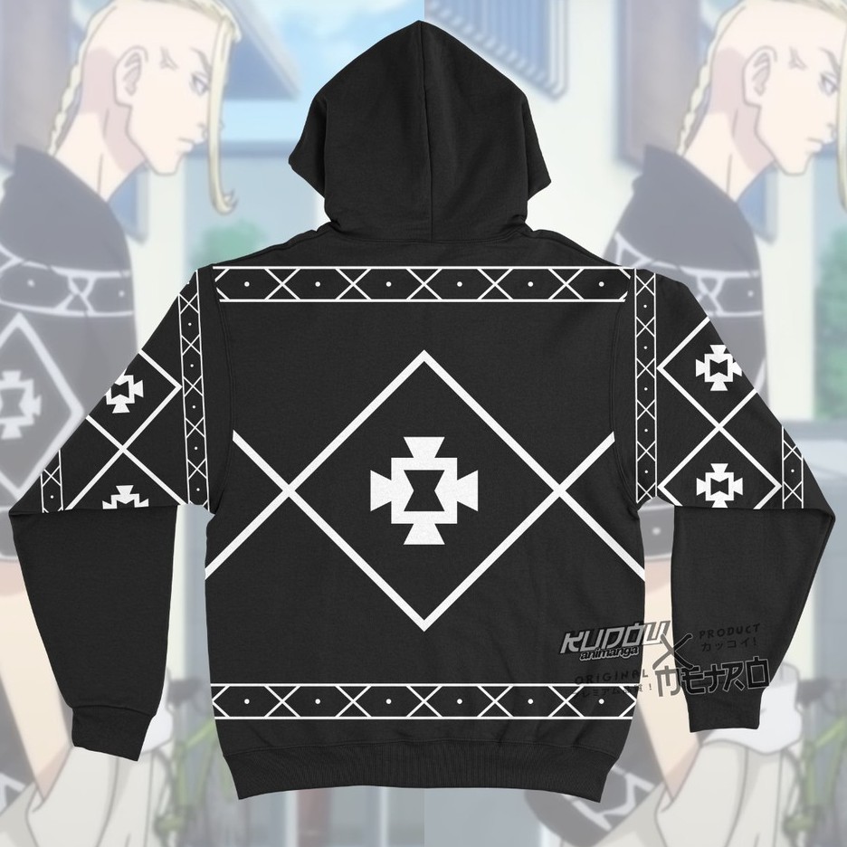 Sweater Draken V3 Fullprint Anime Manga Tokyo Revengers Premium Unisex