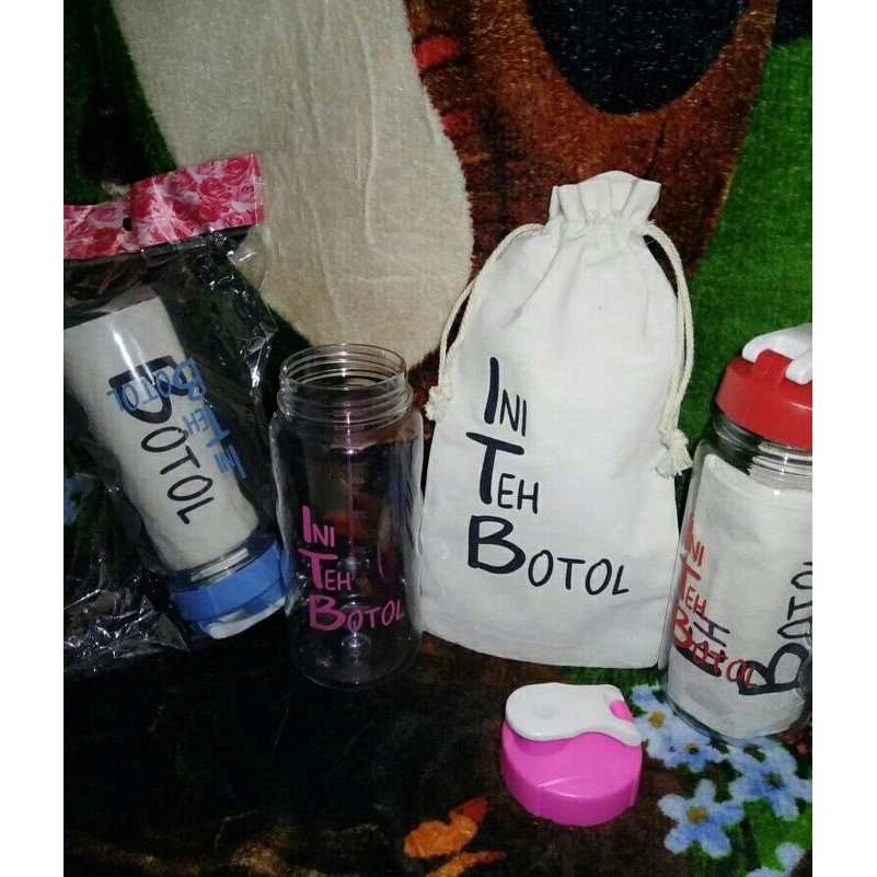 INI TEH BOTOL + POUCH ITB + POUCH 600ML TEBAL
