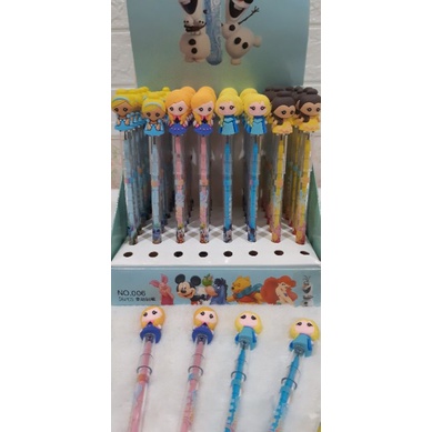 PENSIL SUSUN BENSIA PRINCESS ELSA/ANNA/CINDERELA/BELLE