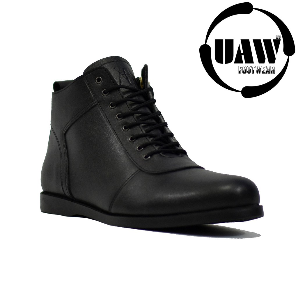 ATHNAN BLACK BROWN I UAW FOOTWEAR x RP ORIGINAL I Sepatu  