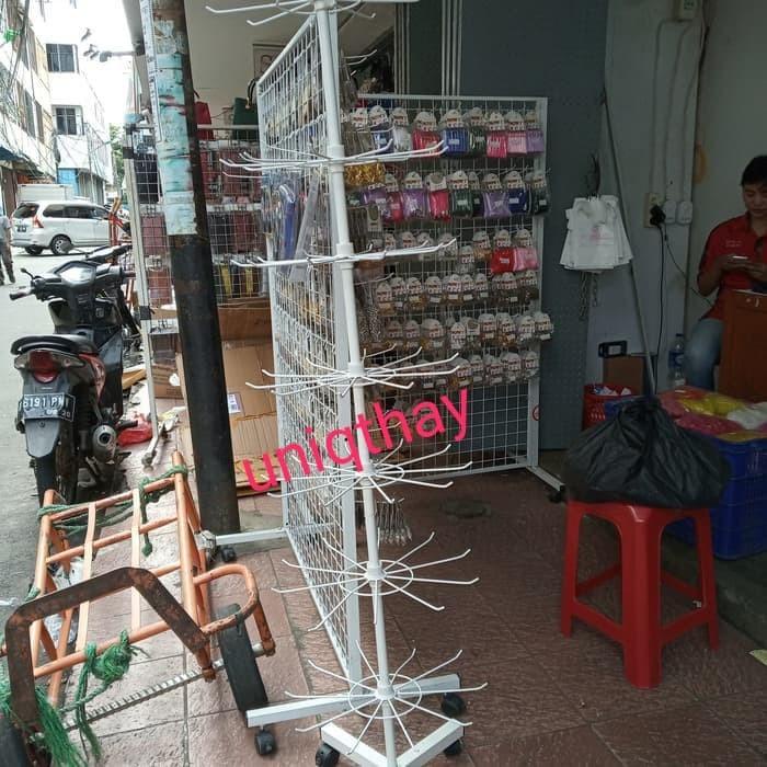 Rak matahari gantungan kalung, gelang, macam2 aksesoris 7 susun