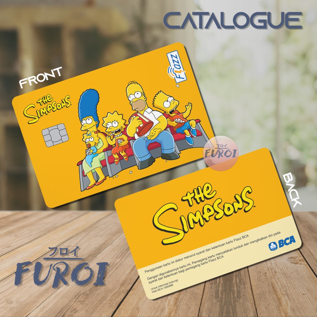 Custom Flazz BCA | Custom Emoney Mandiri | The Simpsons Movie
