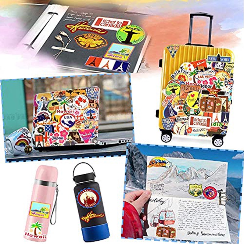 62pcs / set Stiker Graffiti Kucing Jepang Anti Air Untuk Dekorasi Case Troli / Diary Diy