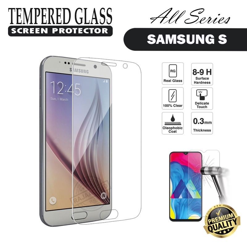 Tempered Glass Bening Samsung S3 mini S4 S4 mini S5 S6  S7 Anti Gores Kaca Premium Quality For Samsu