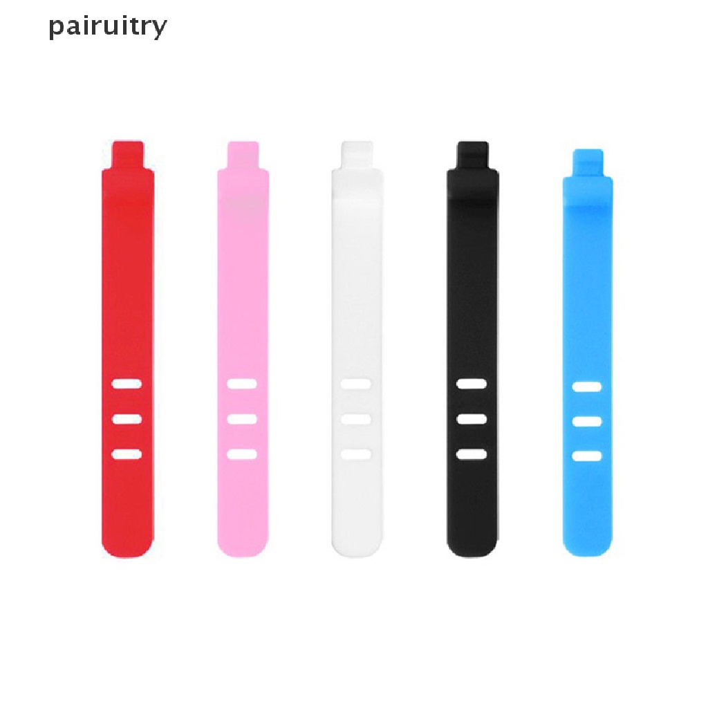 Prt Strap Pengikat Kabel Data / Earphone Bahan Silikon PRT