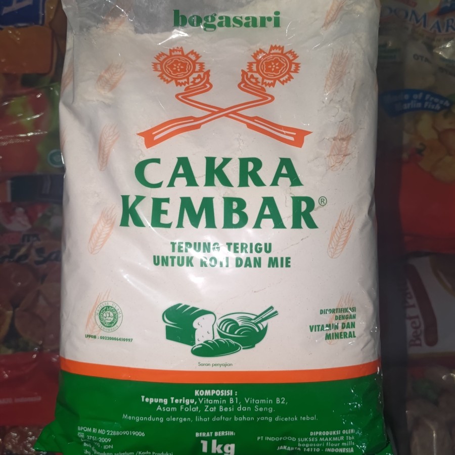 

Cakra Kembar terigu ekonomis 1 kg