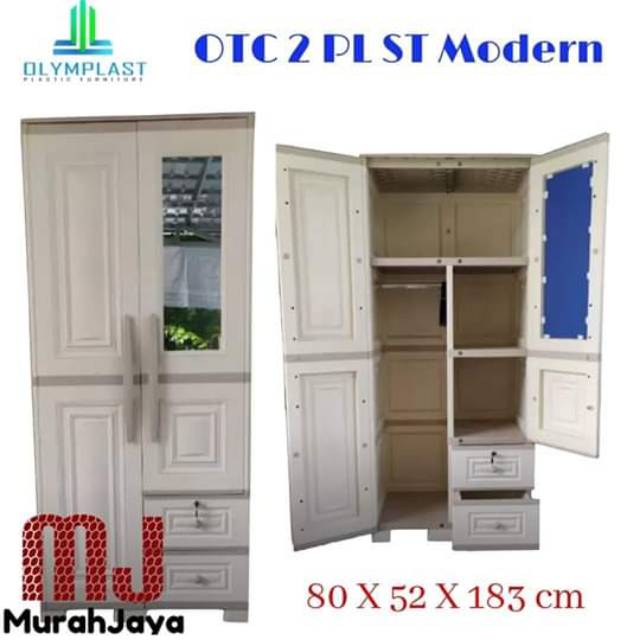 Lemari Olymplast OTC 2 modern (free ongkir)