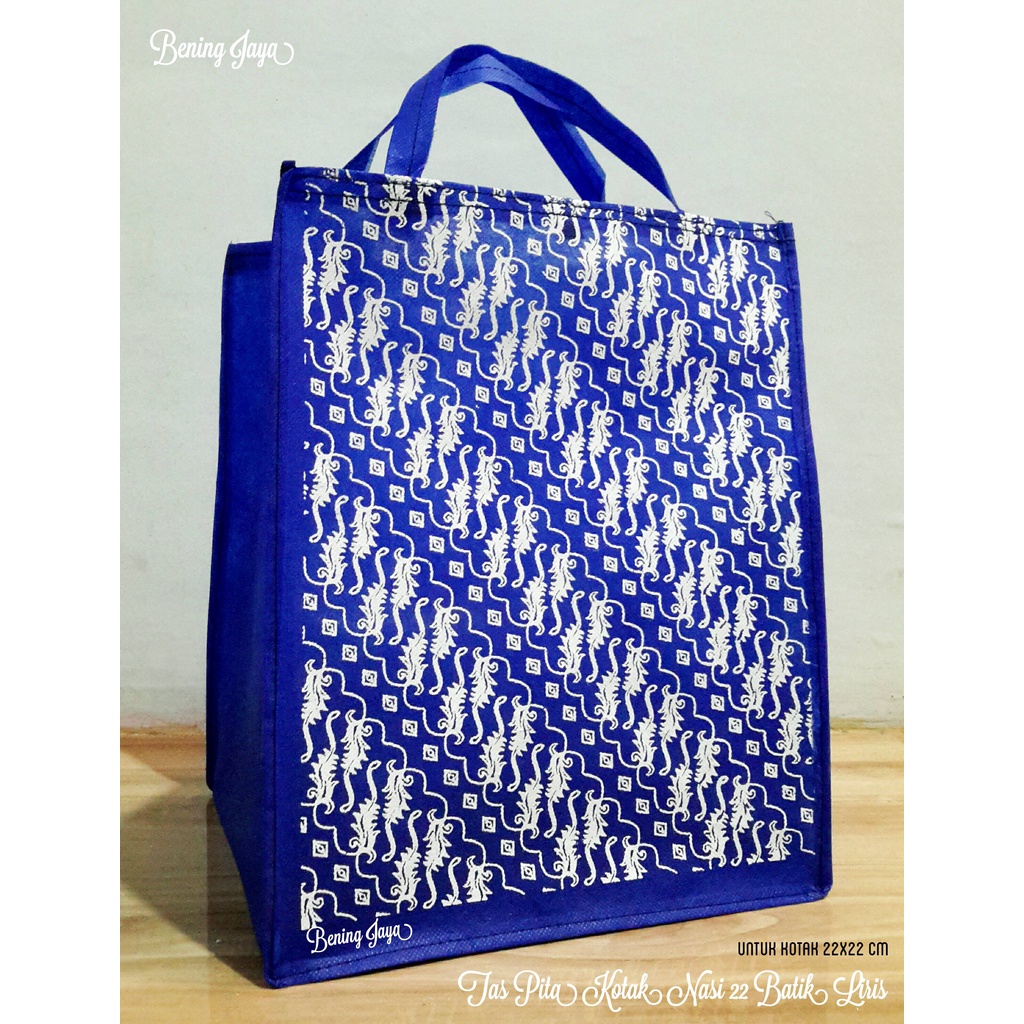 

Tas Hajatan Goodie Bag Pita Kotak 22 Batik Liris