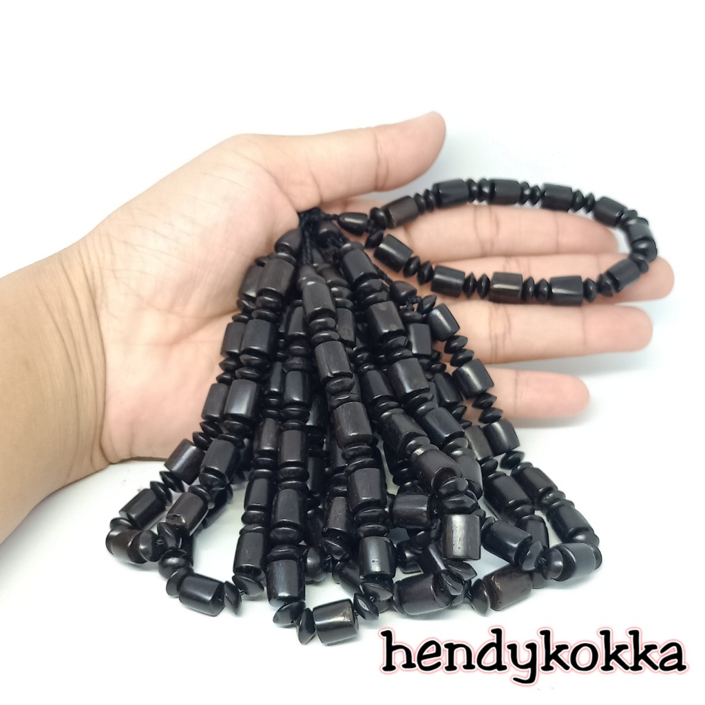 10pcs gelang kokka kaukah mardajan halat kima 2 hitam