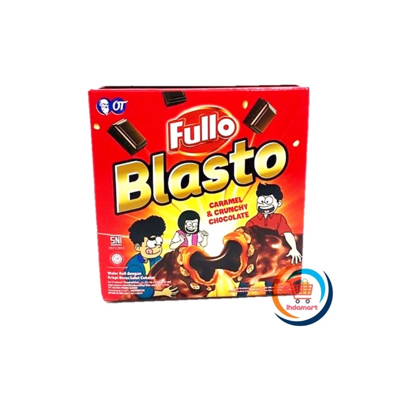 Fullo Blasto Coklat 15 gram Isi 16 pcs
