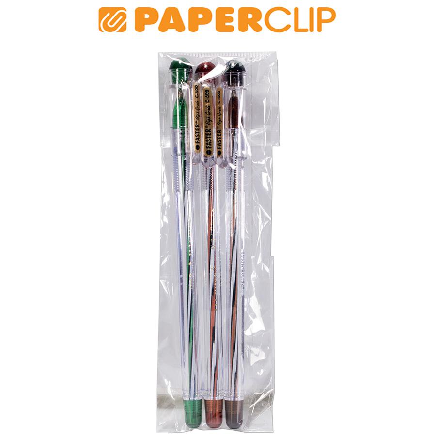 

PULPEN / BALLPOINT FASTER CX606/C600 ISI 3 HITAM