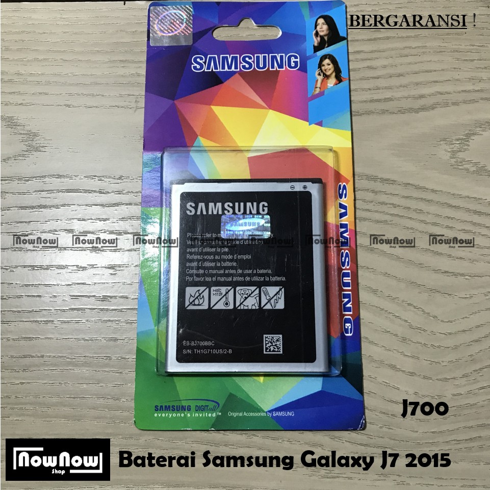 Baterai Samsung Galaxy J7 2015 J700 - J4 2018 J400 - J7 Core J701 - J7 Duo - ON 7 J700F J720 Original Batre Batrai Battery HP