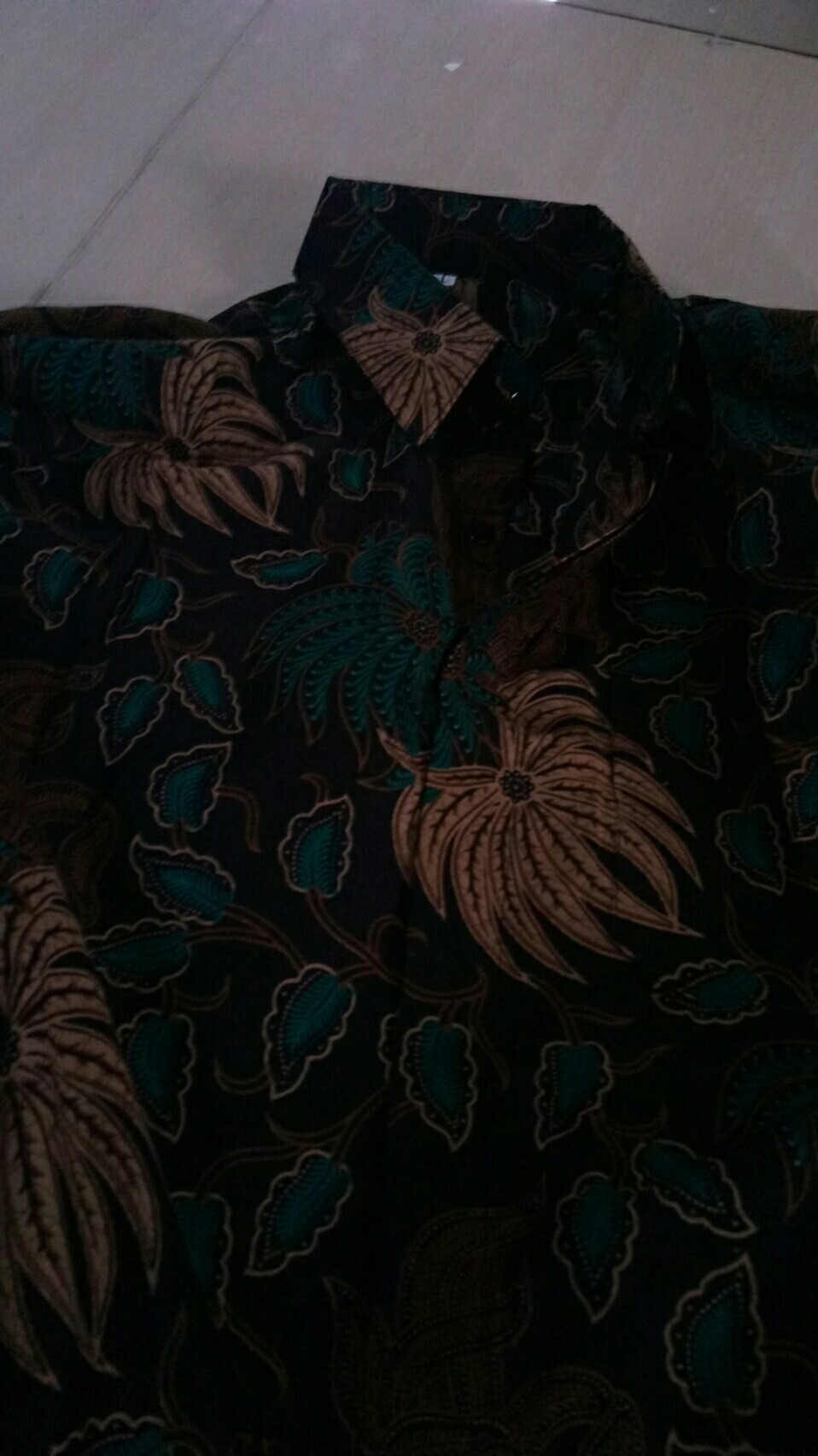 New Kemeja Batik Slimfit Exclusive Original Butik Atasan Batik Seragam M L Xl Xxl