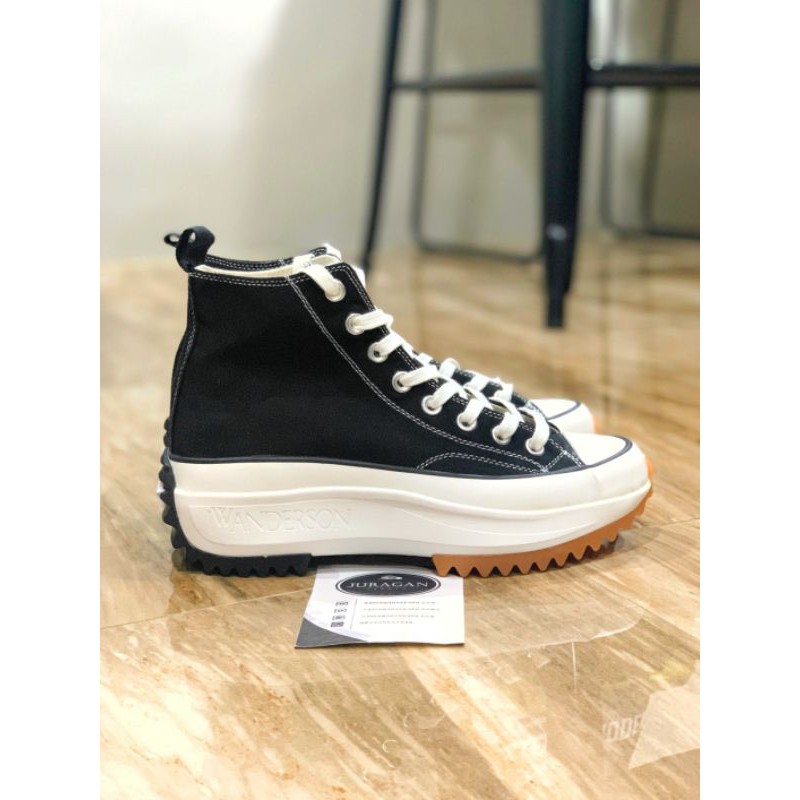 converse run star hike jw anderson black