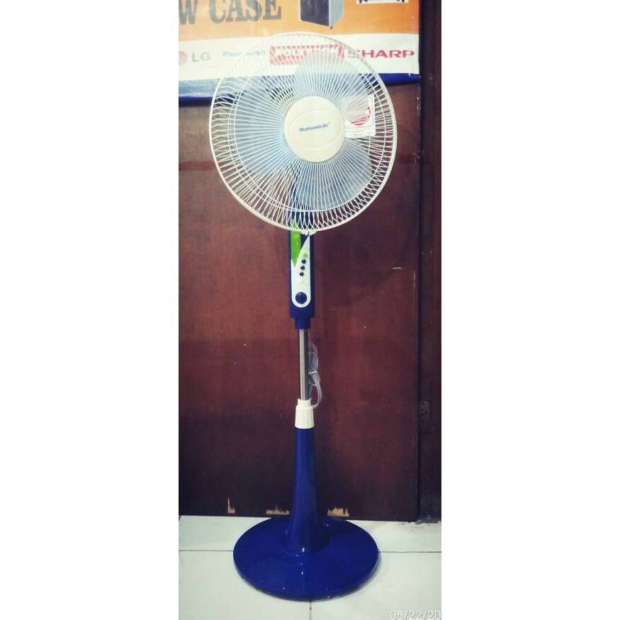 kipas angin berdiri kaki bulat Matsunichi stand fan FS 328 B8 Model Baru
