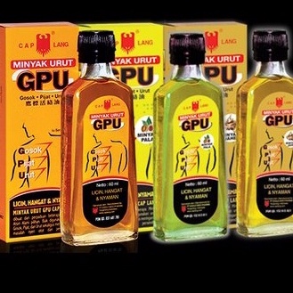 Minyak Urut GPU 100ml / 60ml