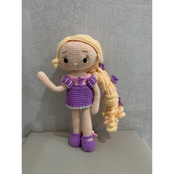 boneka amigurami rapunzel