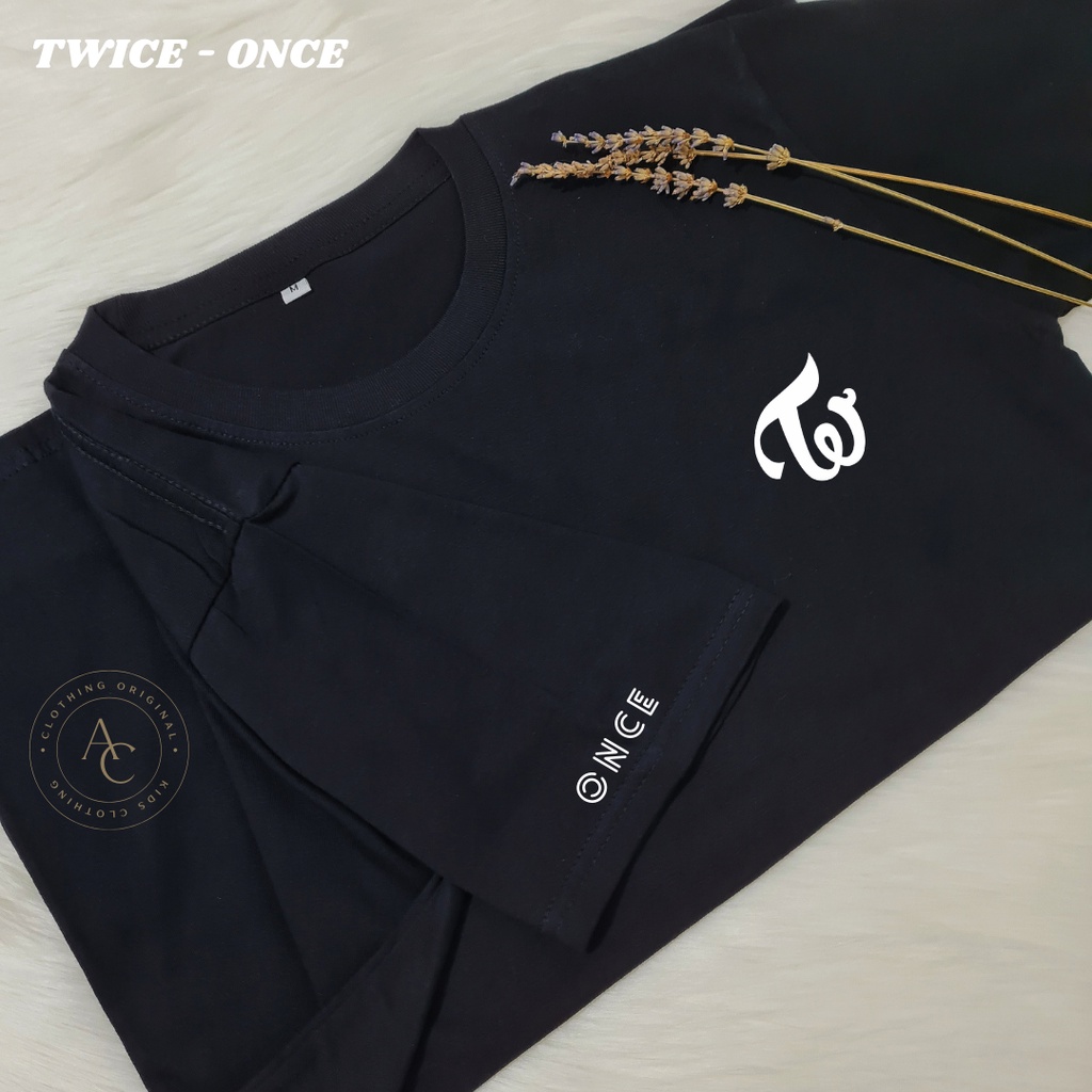 TWICE T-shirt | TWICE Merch | Once | Oversized | Korean Style | Kpop | Unisex | Basic shirt