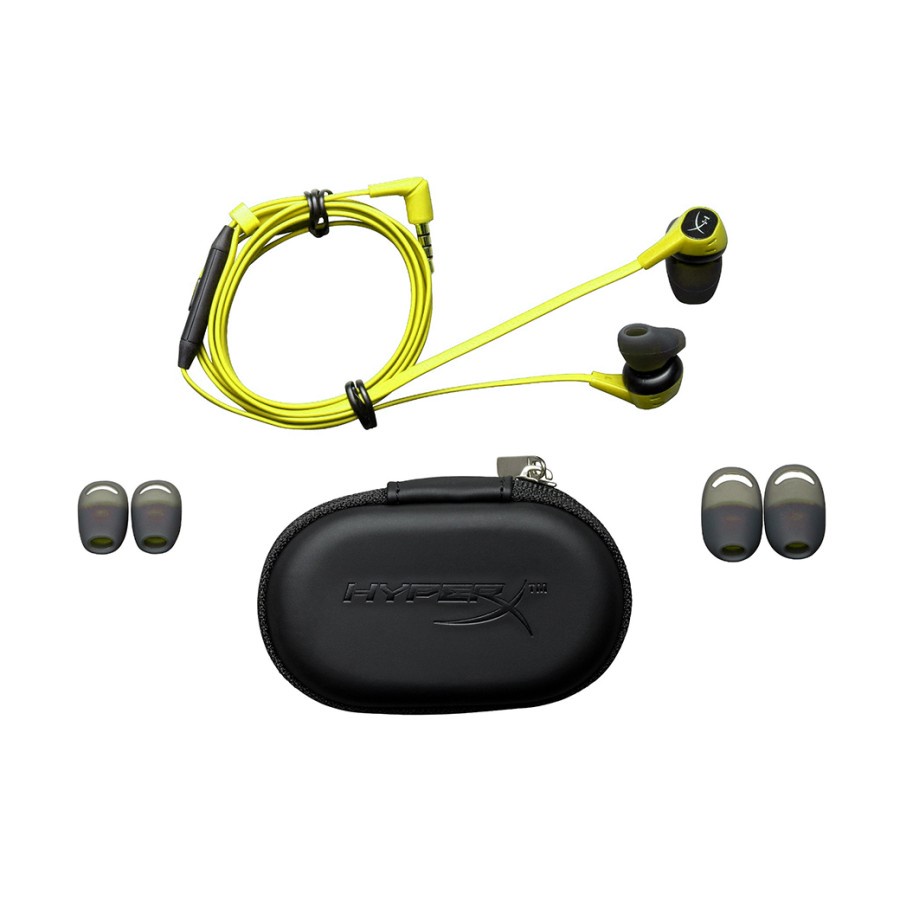 HyperX Cloud Earbuds Yellow Edition In Ear Gaming Headphones with Mic