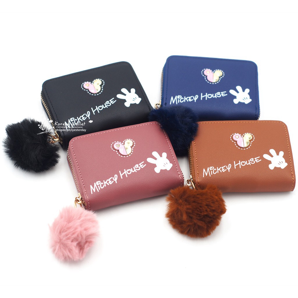 ♥TMALL88♥ DOMPET WANITA D25+POM2 KOREAN FASHION TRENDY FASHION WALLET