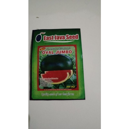 benih semangka oval jumbo