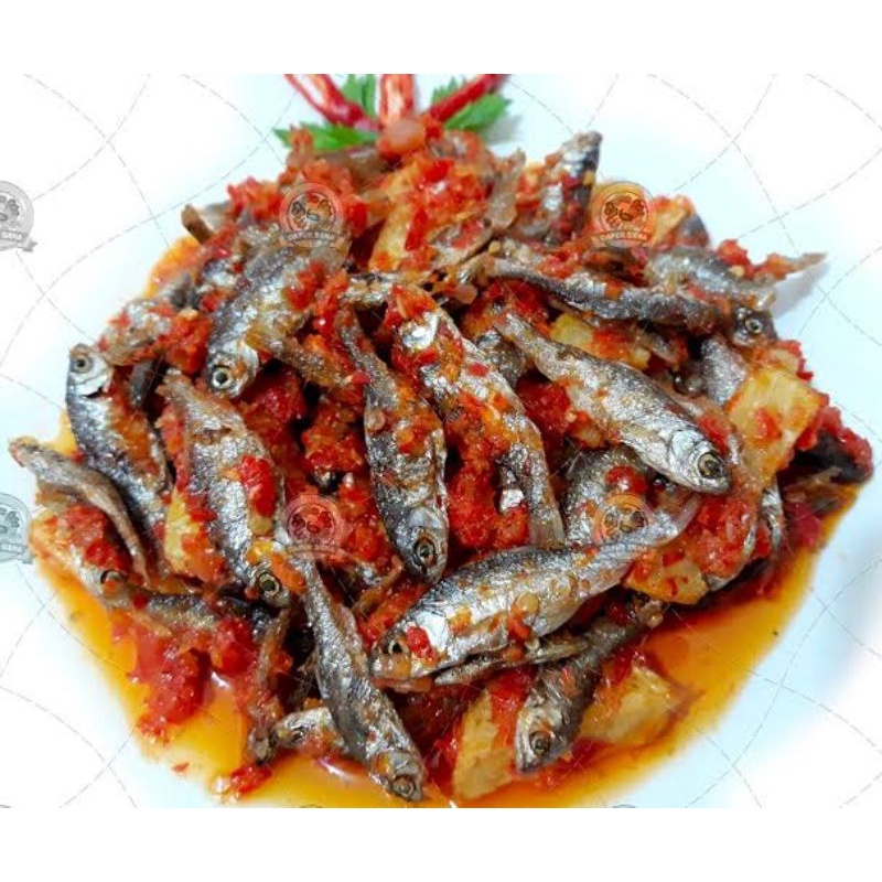 

ikan bilih goreng