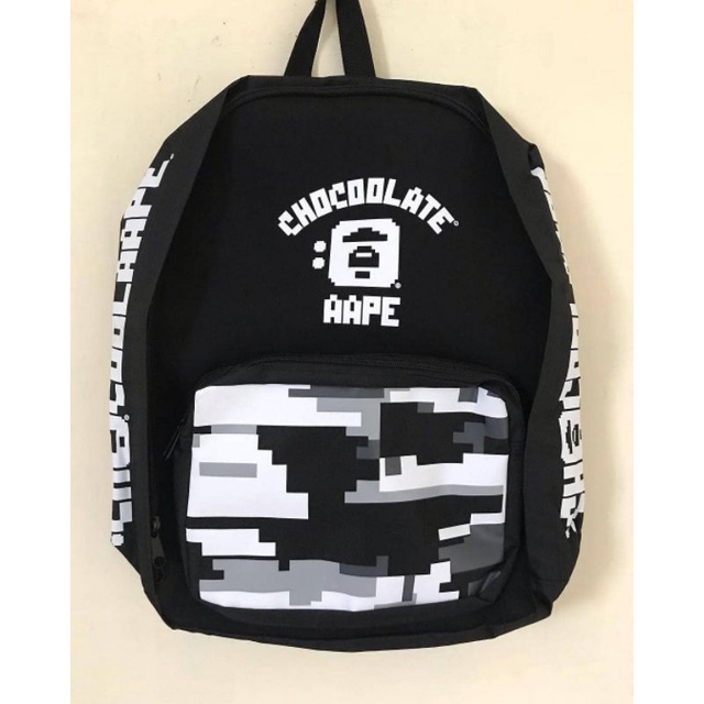 AAPE x Chocoolate backpack