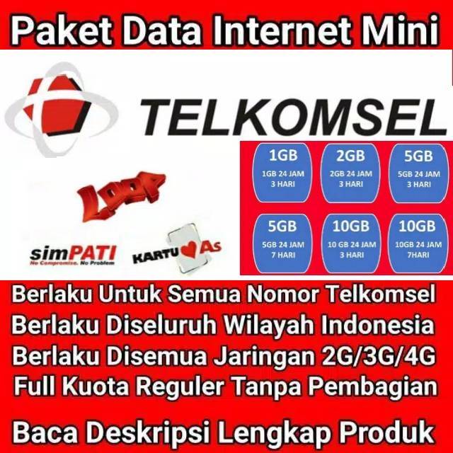 KUOTA DATA TELKOMSEL PAKET DATA KUOTA INTERNET SIMPATI ...