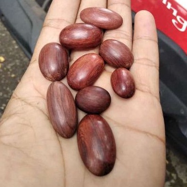 Mata cincin galih kayu nagasari ASLI | ready gelang kalung tasbih kayu tengsek bidara kaboa secang b