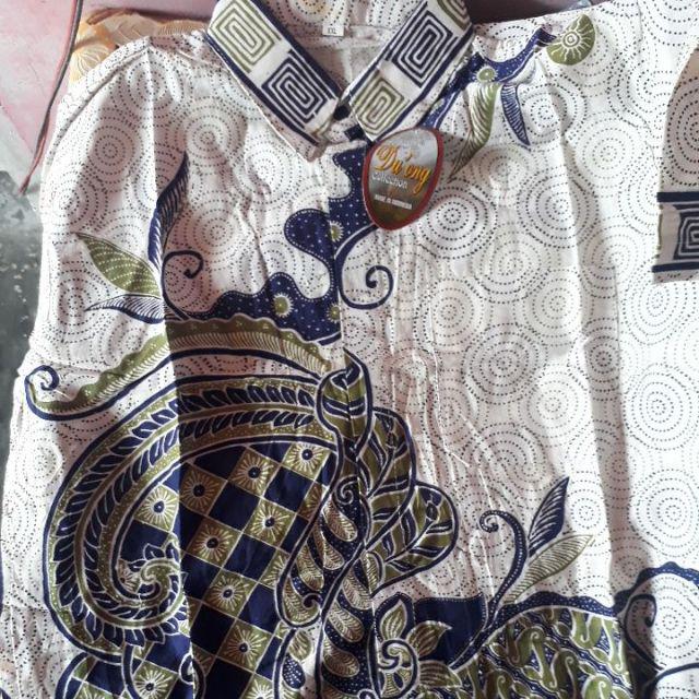 Atasan Batik Dolby Dolbi Dobby Doby Tenun Sutra Tulis Halus Katun Atbm Baron ,sarombit Atasan