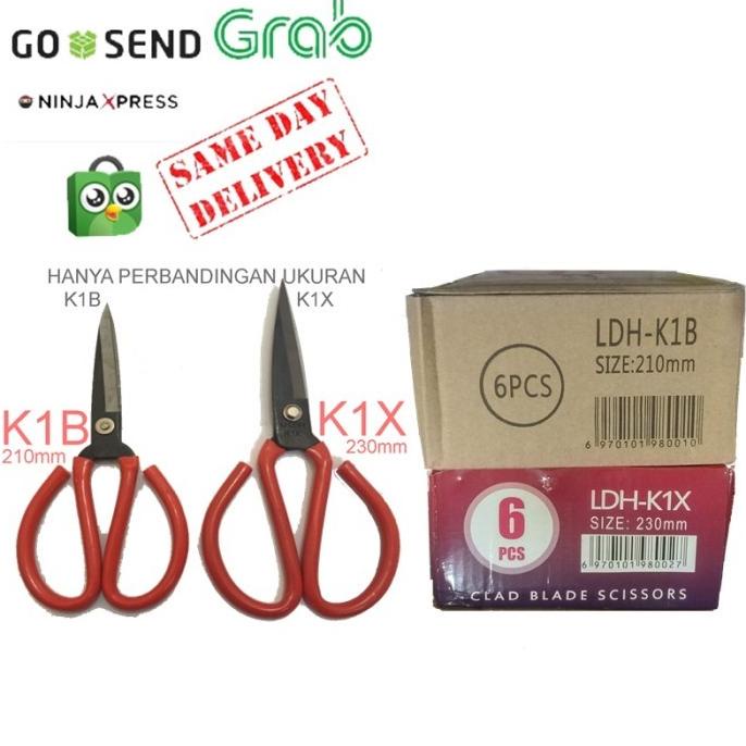 

Gunting Kodok Ldh Ukuran 9.0 Inch K1X Premium 230Mm Per Box Isi 6Pcs Terlaris
