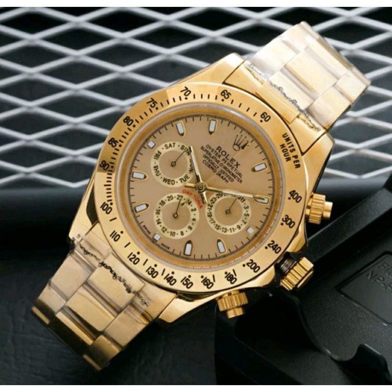 Jam Tangan Rolex Daytona Otomatis Crono Aktif Super Mewah Warna Pilihan - Rolex Daytona Autometic