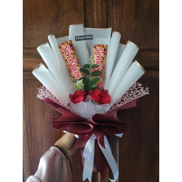 

BUCKET COKLAT/BUCKET SILVERQUEEN/SOUVERNIR UNIK/KADO UNIK/BUCKET MURAH