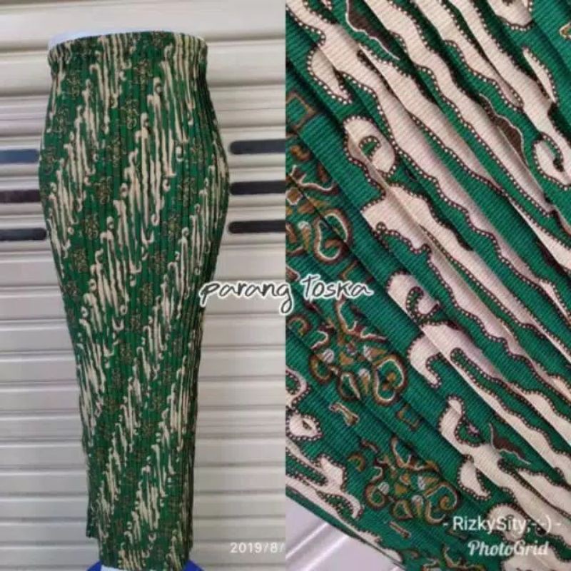 REAL PICT ROK PLISKET BATIK/ROK KEBAYA/ROK MODERN/ROK PESTA