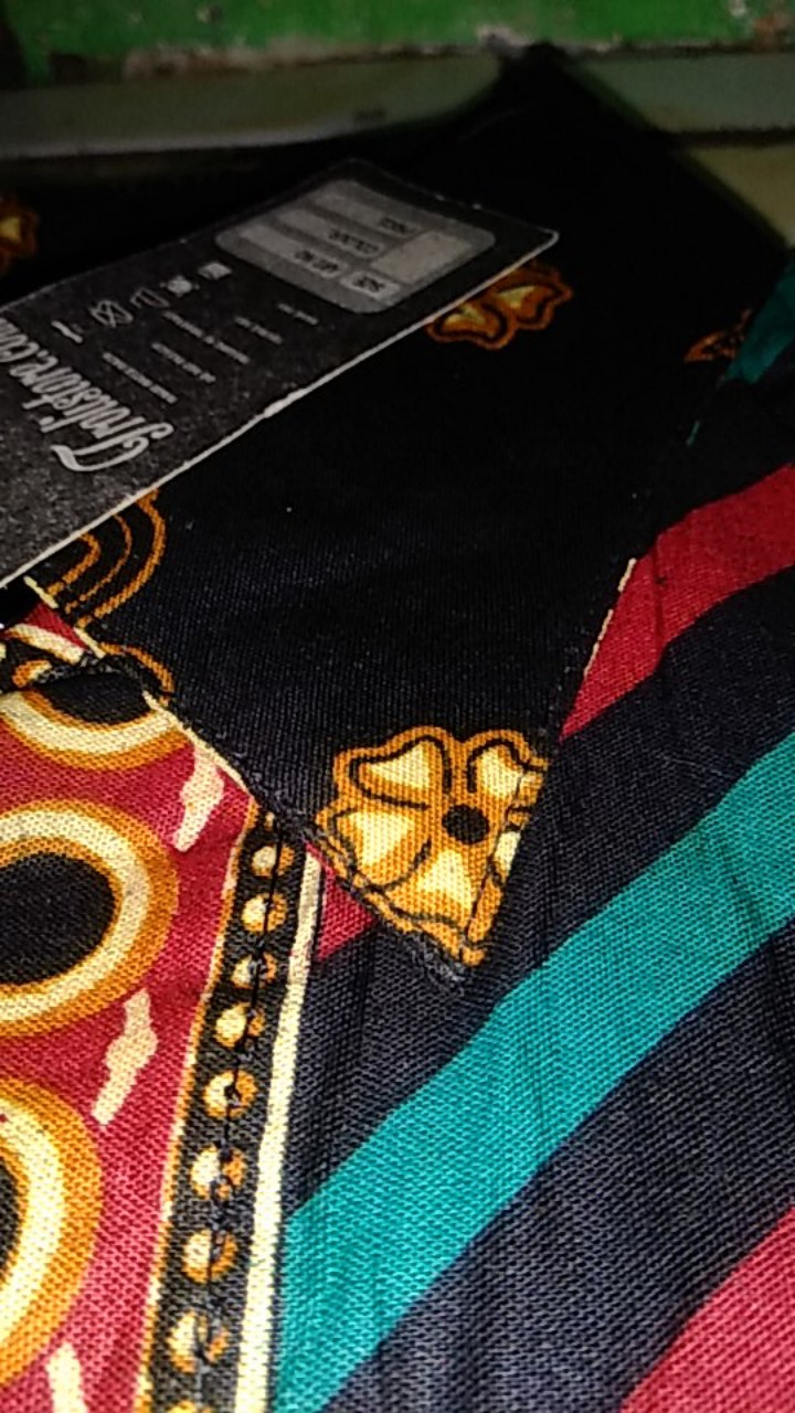 Grosir Trolistore Kemeja Batik Pria Motif Kembang Sinaran Pe Lengan Pendek Seragam Batik Pekalongan