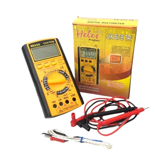 Multimeter Heles UX879TR Multitester Digital UX 879 TR Tester Besar Avometer