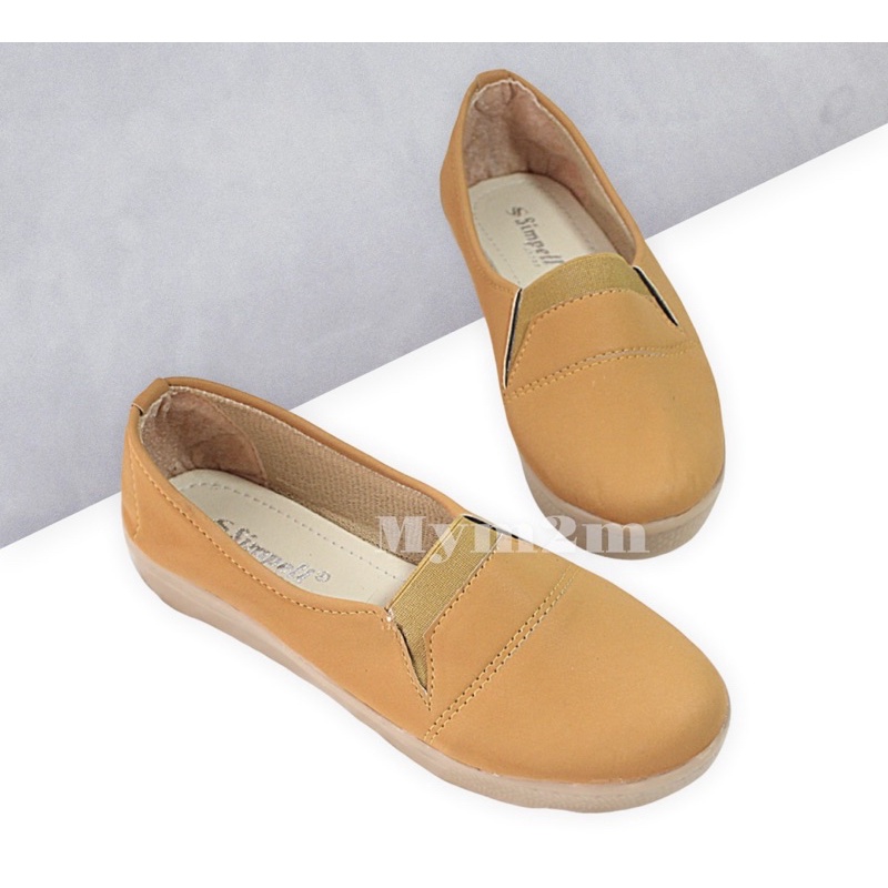 Mym2m Nasila Sepatu Wanita Slip on Kasual Terlaris