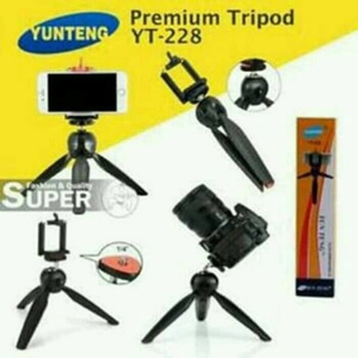 Tripot Tripod Yunteng YT-228 / Tripod Serbaguna HP Kamera